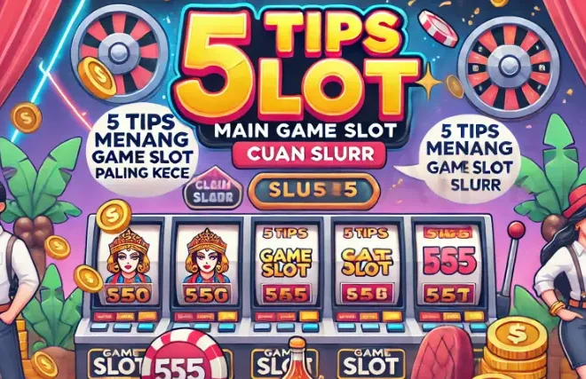 5 Tips Menang Main Game Slot Paling Kece, Cuan Slurr