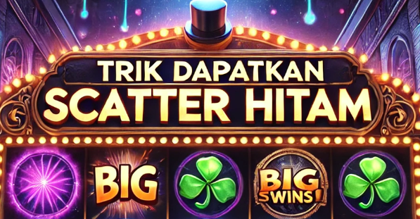 Trik Dapatkan Scatter Hitam 2025 Fix Gacor Terus Bro!